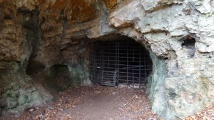 A mine or cave